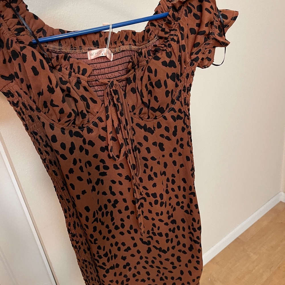 Mini Dress animal print